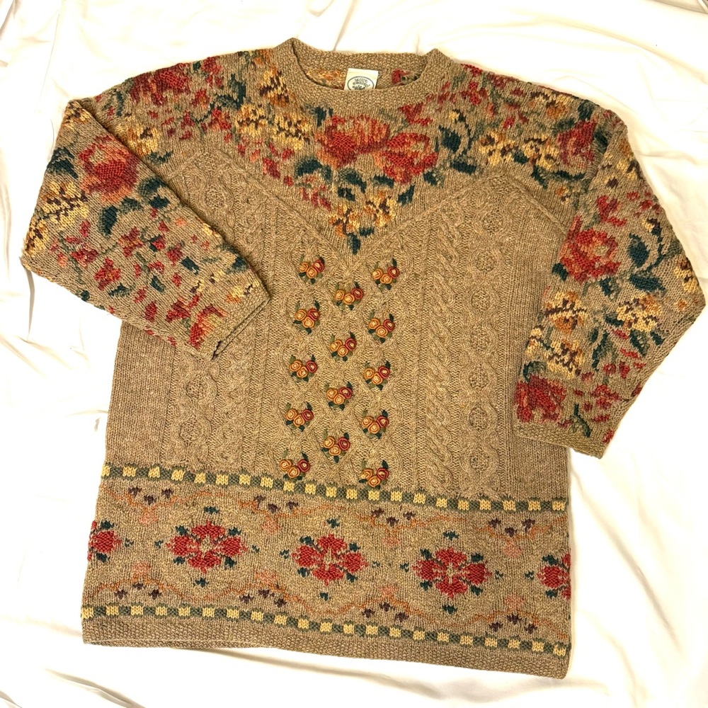 Large Vintage Laura Ashley Sweater